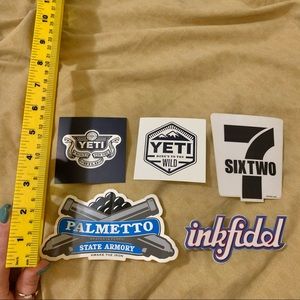 Manly Stickers (Yeti, PSA, 762)